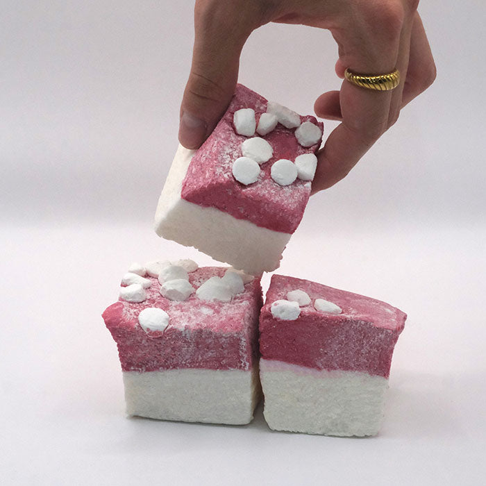Strawberry Cheesecake New York Meringue Marshmallow - Marshmallowstore.nl