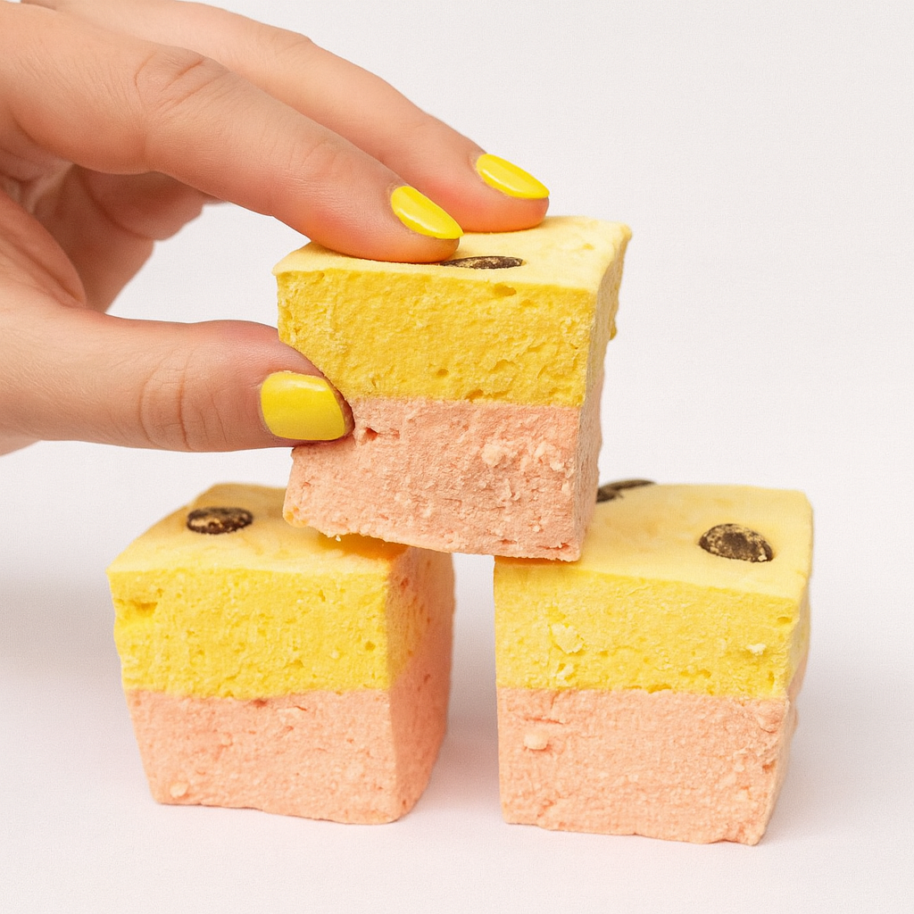 Guimauve Framboise-Citron-Chocolat noir
